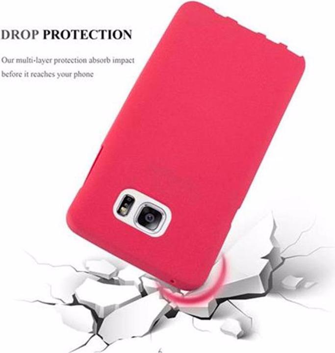 Actual product image Cadorabo TPU Frosted Cover (Samsung Galaxy Note 5)