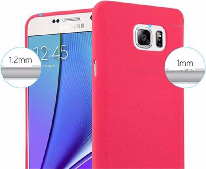 Actual product image Cadorabo TPU Frosted Cover (Samsung Galaxy Note 5)