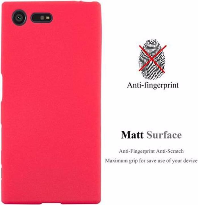 Actual product image Cadorabo TPU Frosted Cover (Sony Xperia X Compact)