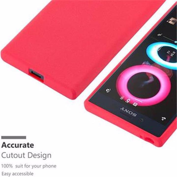 Actual product image Cadorabo TPU Frosted Cover (Sony Xperia X Compact)