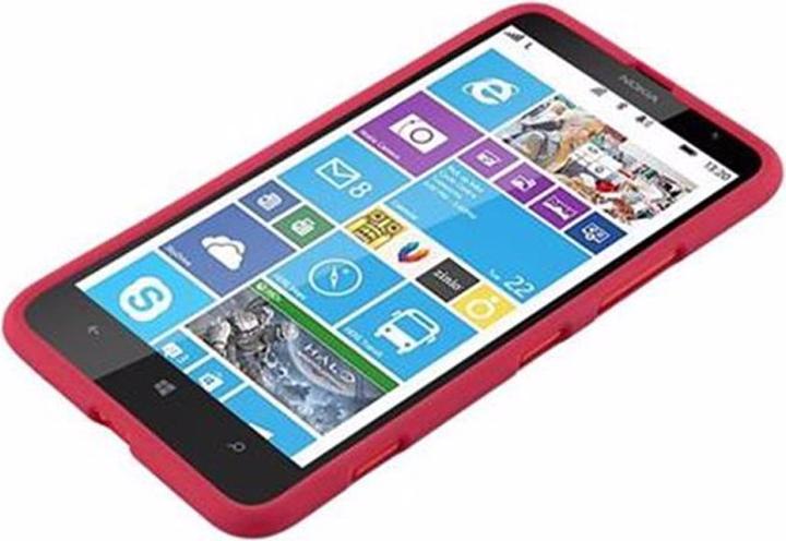 Actual product image Cadorabo TPU Frosted Cover (Nokia Lumia 1320)