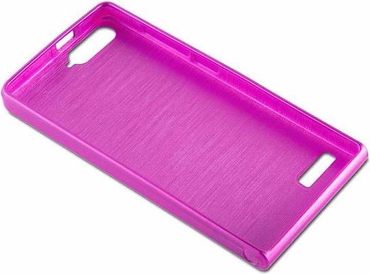 Actual product image Cadorabo TPU Brushed Cover (Huawei Ascend P7 mini)