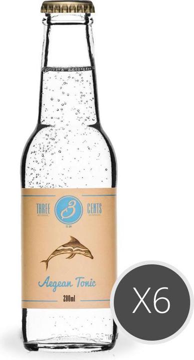 Immagine prodotto Three Cents Tonico Egeo (6 x 20 cl)
