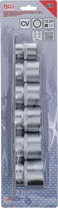 Immagine prodotto BGS Set di chiavi a bussola (38 mm, 34 mm, 36 mm, 30 mm, 26 mm, 37 mm, 32 mm, 33 mm, 27 mm, 28 mm, 35 mm, 25 mm, 24 mm, 29 mm, 31 mm)