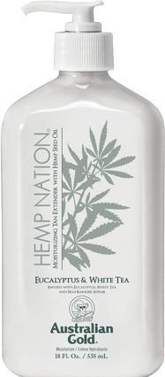 Australian Gold Hemp Nation Eucalyptus and White Tea Tan Extender 535ml (Lotion, 535 ml)