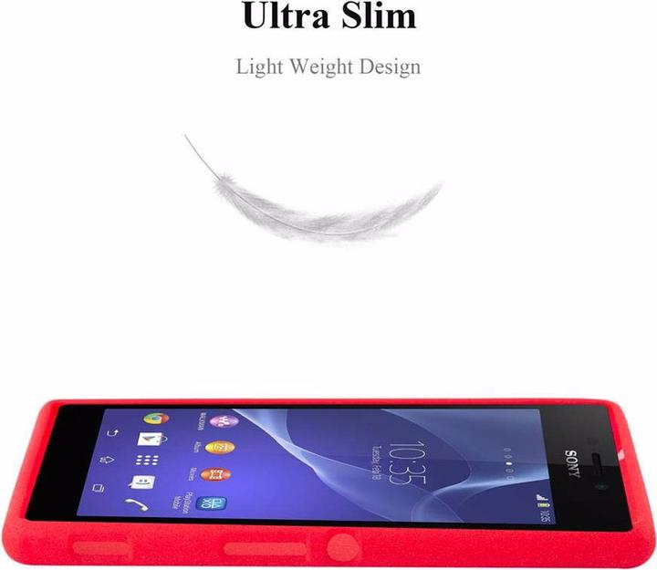 Image du produit Cadorabo Couverture TPU givrée (Sony Xperia M2 Aqua, Sony Xperia M2)