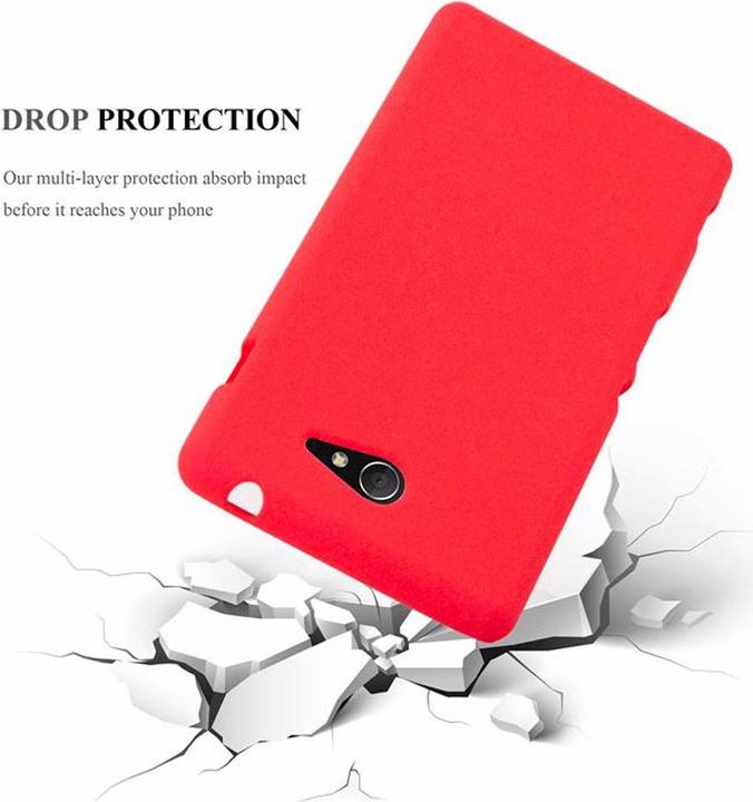Image du produit Cadorabo Couverture TPU givrée (Sony Xperia M2 Aqua, Sony Xperia M2)