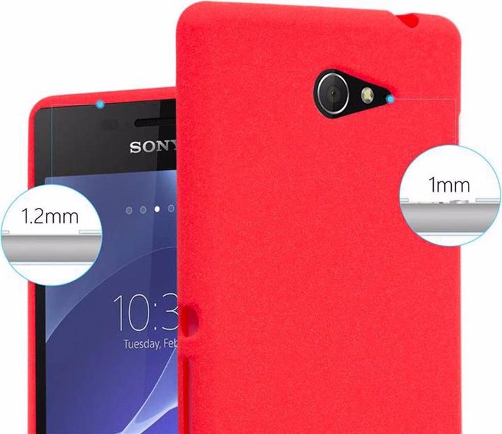 Image du produit Cadorabo Couverture TPU givrée (Sony Xperia M2 Aqua, Sony Xperia M2)