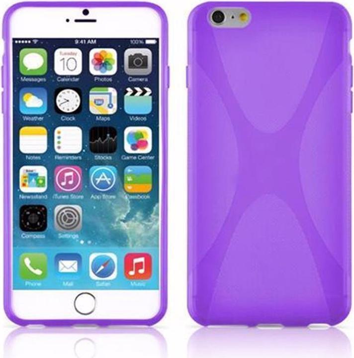 Actual product image Cadorabo TPU X-Line Cover (Apple iPhone 6 Plus)