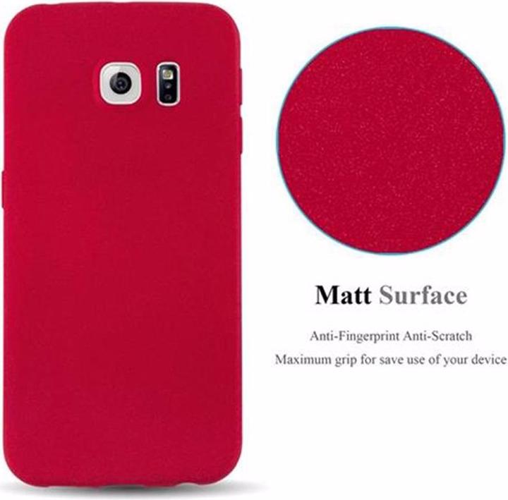 Produktbild Cadorabo TPU Frosted Cover (Samsung Galaxy S6 Edge)