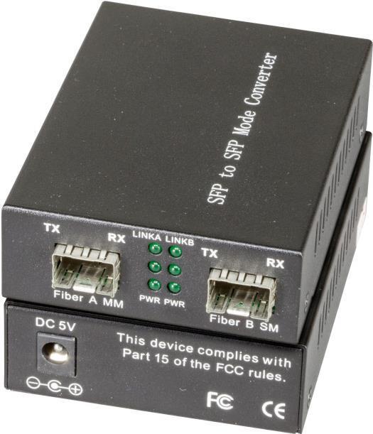Produktbild EFB Elektronik EL031 Netzwerk Medienkonverter 1000 Mbit/s Schwarz