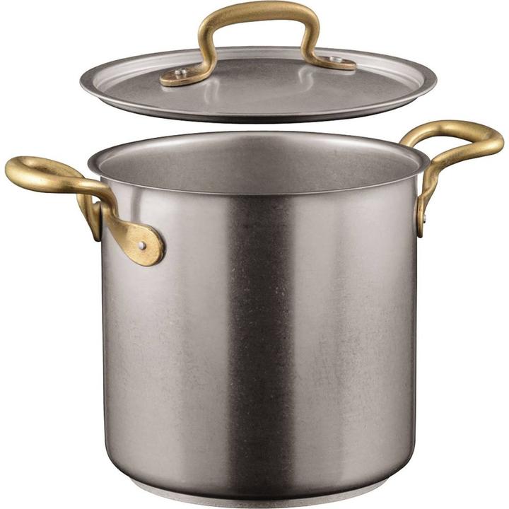 Produktbild Sambonet Kochtopf mit Deckel Vintage (20 cm, Kochtopf, Edelstahl)