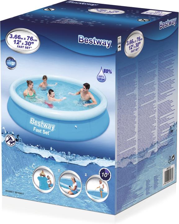 Image du produit Bestway Fast Set (Ø 366 x 76 cm)
