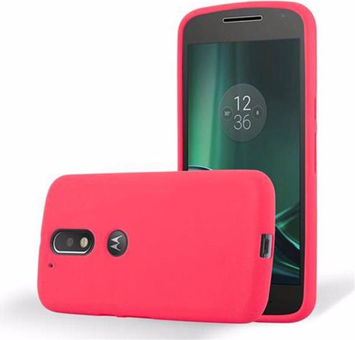 Produktbild Cadorabo TPU Frosted Cover (Motorola Moto G4 Plus, Motorola Moto G4)