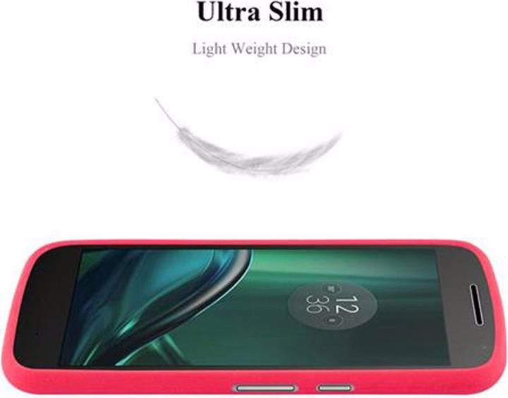 Produktbild Cadorabo TPU Frosted Cover (Motorola Moto G4 Plus, Motorola Moto G4)