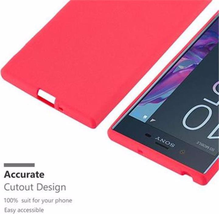 Actual product image Cadorabo TPU Frosted Cover (Sony Xperia XZ)