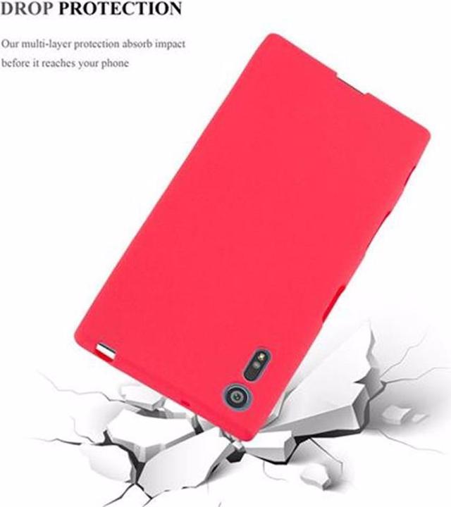 Actual product image Cadorabo TPU Frosted Cover (Sony Xperia XZ)