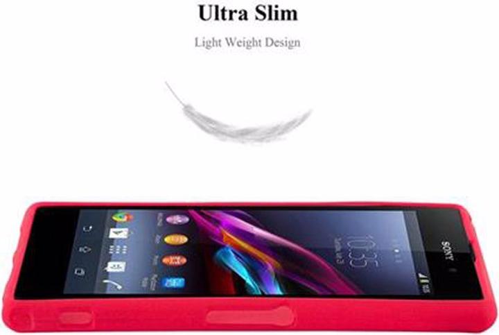 Produktbild Cadorabo TPU Frosted Cover (Sony Xperia Z1 Compact)