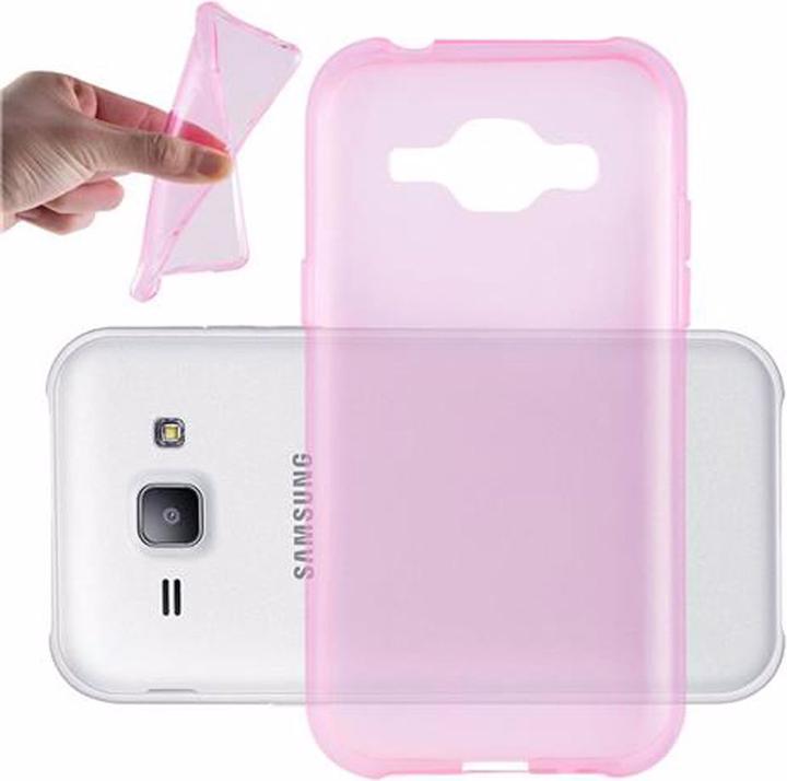 Actual product image Cadorabo TPU Ultra Slim AIR Cover (Samsung Galaxy J1)