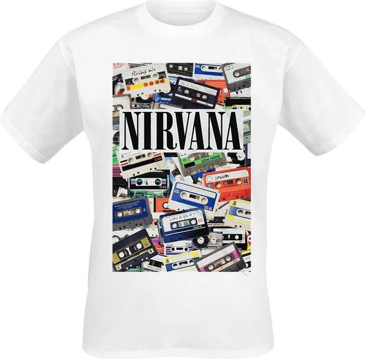 Produktbild Nirvana TShirt Erwachsene Kassetten (XXL)