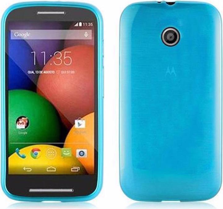 Actual product image Cadorabo TPU Brushed Cover (Motorola Moto E)