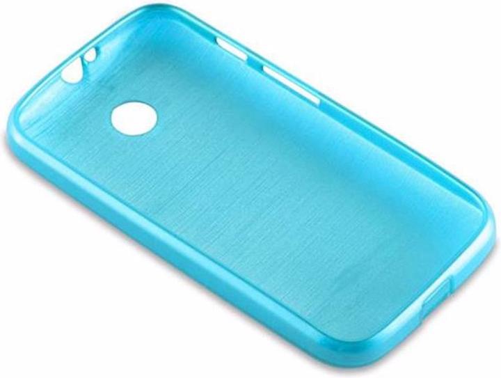 Actual product image Cadorabo TPU Brushed Cover (Motorola Moto E)