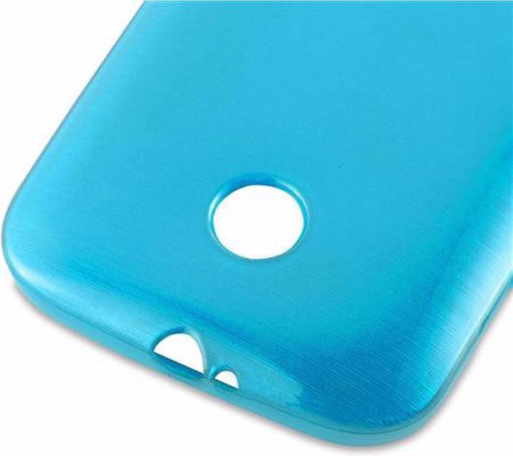 Actual product image Cadorabo TPU Brushed Cover (Motorola Moto E)