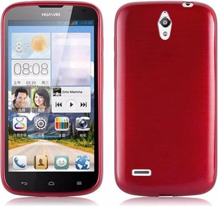 Actual product image Cadorabo TPU Brushed Cover (Huawei Ascend G610)
