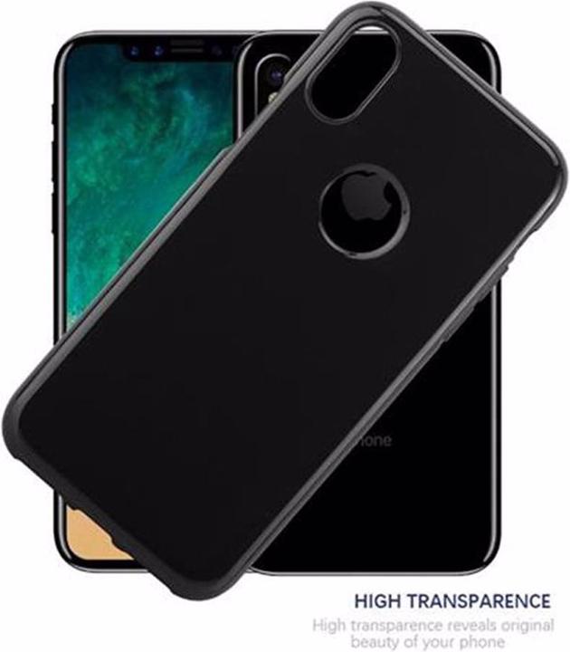 Actual product image Cadorabo TPU Ultra Slim AIR Cover (Apple iPhone X)
