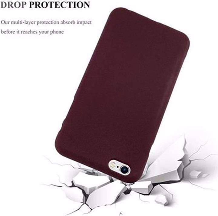 Actual product image Cadorabo TPU Frosted Cover (Apple iPhone 6)
