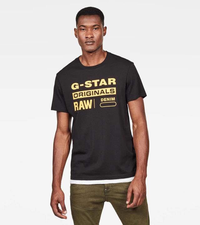 Image du produit G-Star Printed Graphic Eight T-Shirt Regular Fit Black (M)