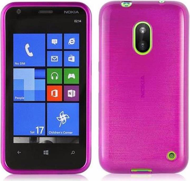 Produktbild Cadorabo TPU Brushed Cover (Nokia Lumia 620)
