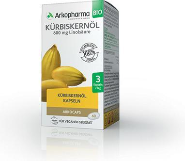 Produktbild Arkopharma Arkocaps Kürbiskernöl Kapseln (60 Stück, Kapseln, 60 g)