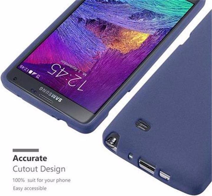 Actual product image Cadorabo TPU Frosted Cover (Samsung Galaxy Note 4)