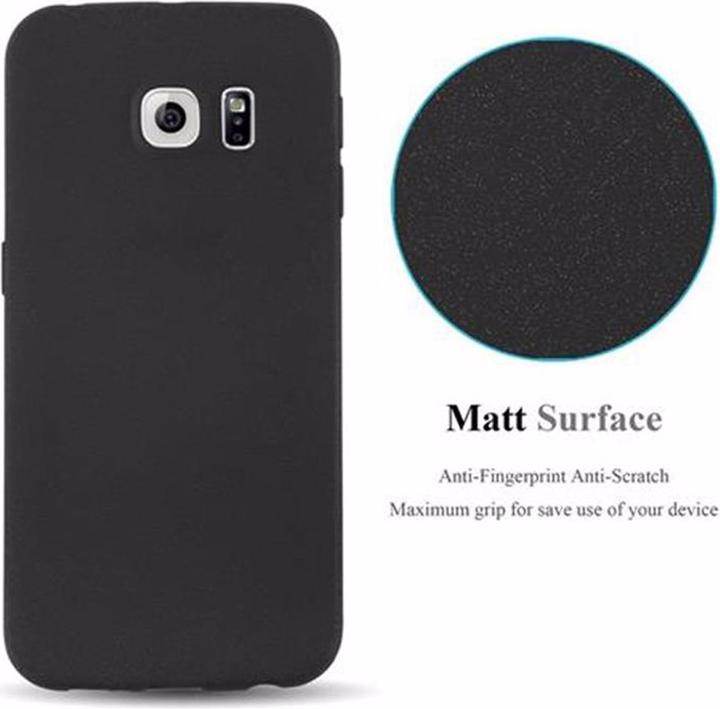 Actual product image Cadorabo TPU Frosted Cover (Samsung Galaxy S6 Edge)