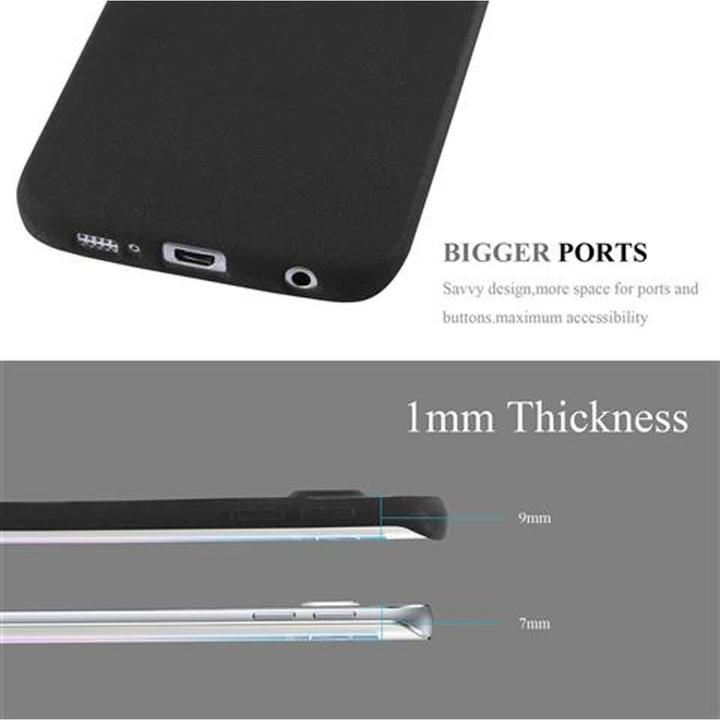 Actual product image Cadorabo TPU Frosted Cover (Samsung Galaxy S6 Edge)