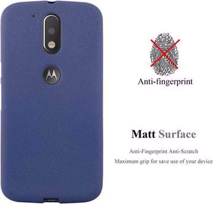 Produktbild Cadorabo TPU Frosted Cover (Motorola Moto G4 Plus, Motorola Moto G4)