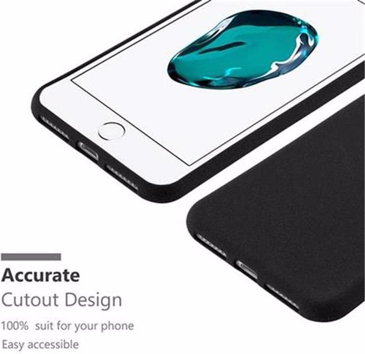 Image du produit Cadorabo Couverture TPU givrée (Apple iPhone 7 Plus, Apple iPhone 7s Plus)