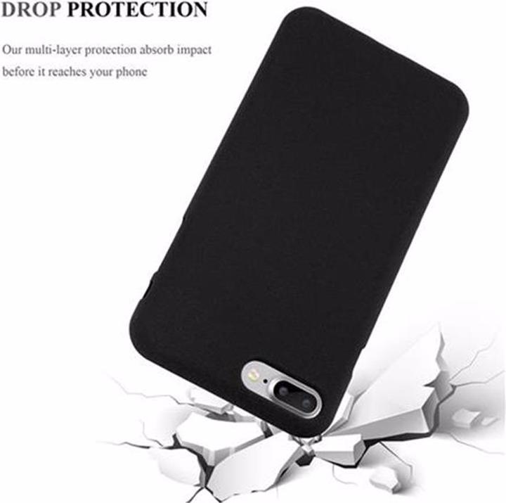 Image du produit Cadorabo Couverture TPU givrée (Apple iPhone 7 Plus, Apple iPhone 7s Plus)