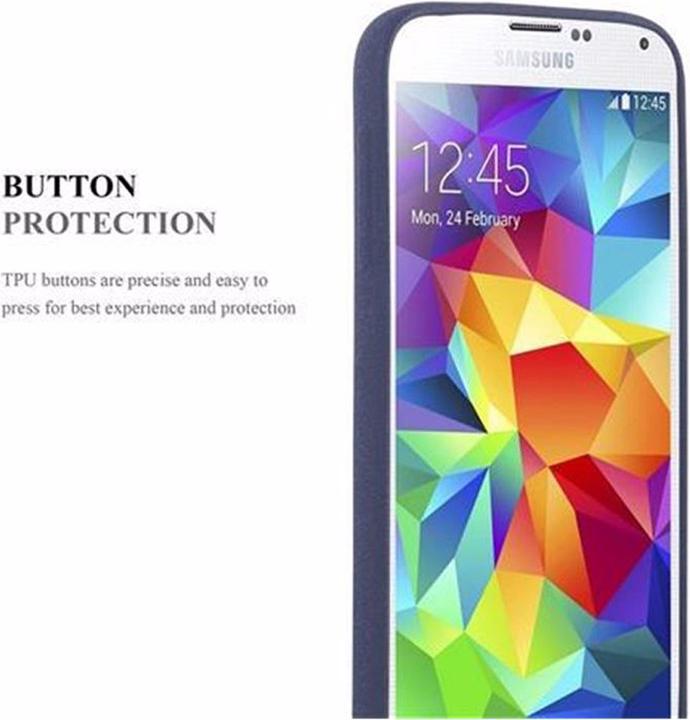 Actual product image Cadorabo TPU Frosted Cover (Samsung Galaxy S5, Samsung Galaxy S5 Neo)
