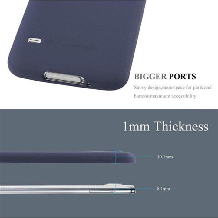 Actual product image Cadorabo TPU Frosted Cover (Samsung Galaxy S5, Samsung Galaxy S5 Neo)