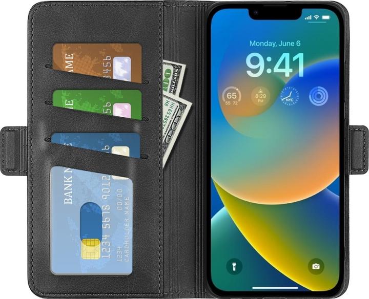 Screenguard Apple iPhone 14 CardLounge Leather Case (Apple iPhone 14)