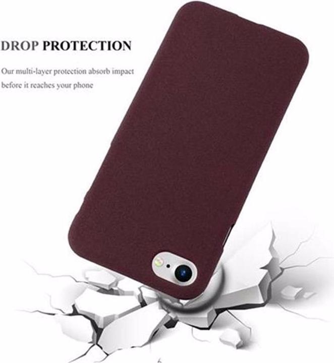 Image du produit Cadorabo Couverture TPU givrée (Apple iPhone 7, Apple iPhone SE (2ème génération))