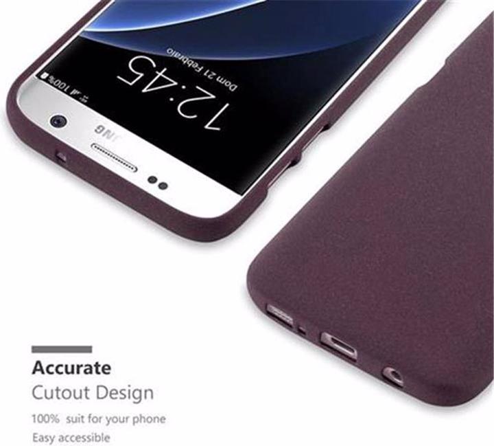Actual product image Cadorabo TPU Frosted Cover (Samsung Galaxy S7)