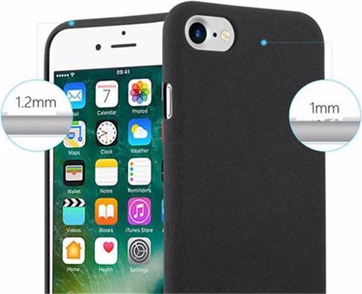Actual product image Cadorabo TPU Frosted Cover (Apple iPhone 7, Apple iPhone 8, Apple iPhone SE (2nd Gen), Apple iPhone SE (3rd Gen))