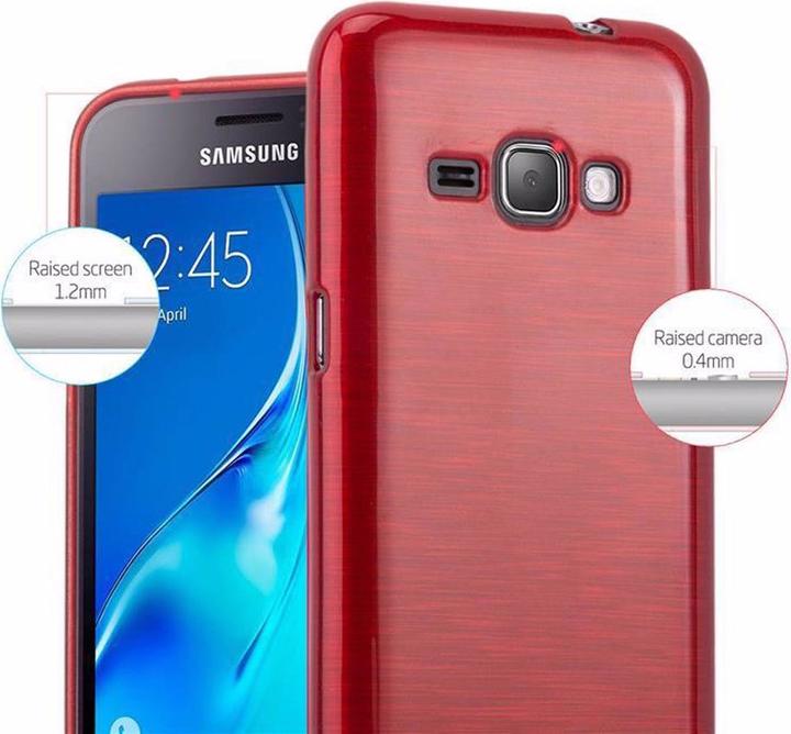 Produktbild Cadorabo TPU Brushed Cover (Samsung Galaxy J1 (2016))