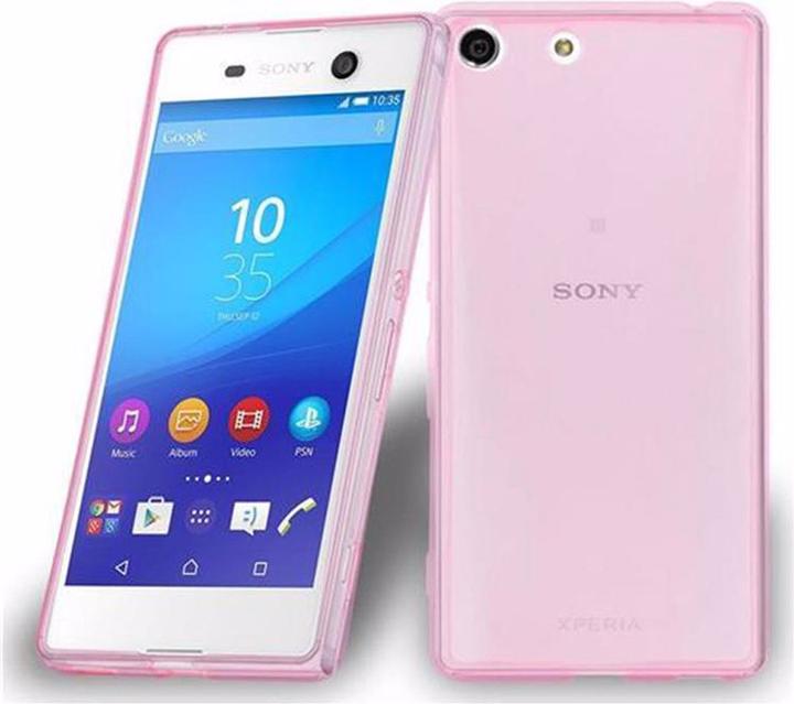 Actual product image Cadorabo TPU Ultra Slim AIR Cover (Sony Xperia M5)