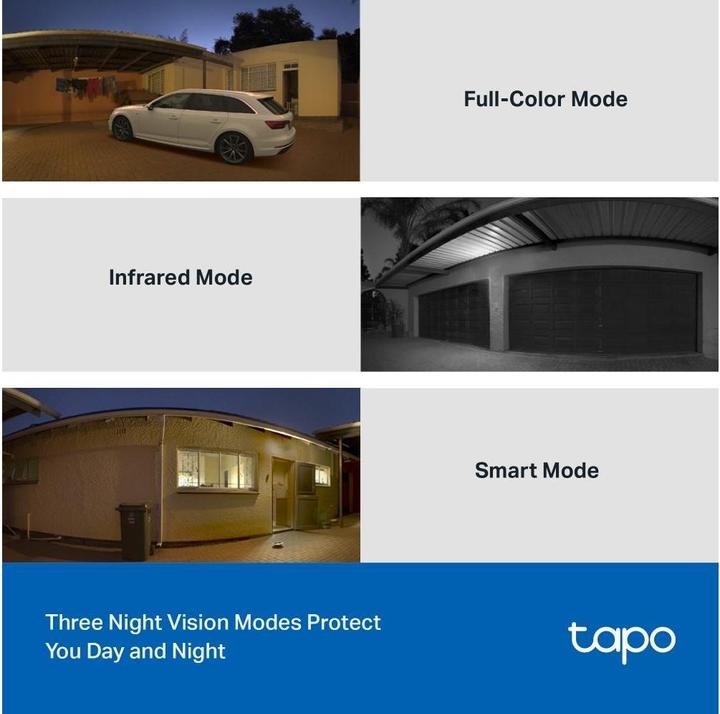 Produktbild TP-Link Tapo C510W 3MP 360° Outdoor Kamera MicroSD (2304 x 1296 Pixels)