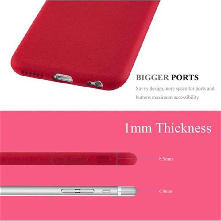 Produktbild Cadorabo TPU Frosted Cover (Apple iPhone 6)