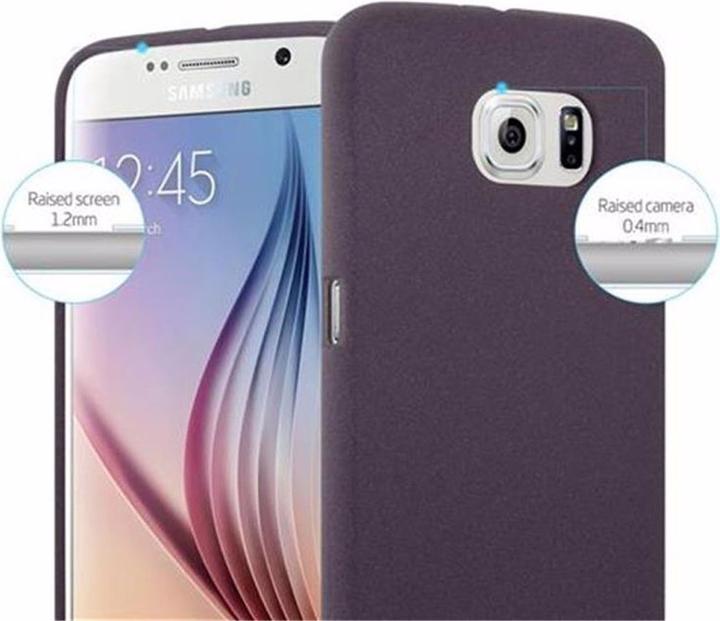 Produktbild Cadorabo TPU Frosted Cover (Samsung Galaxy S6)